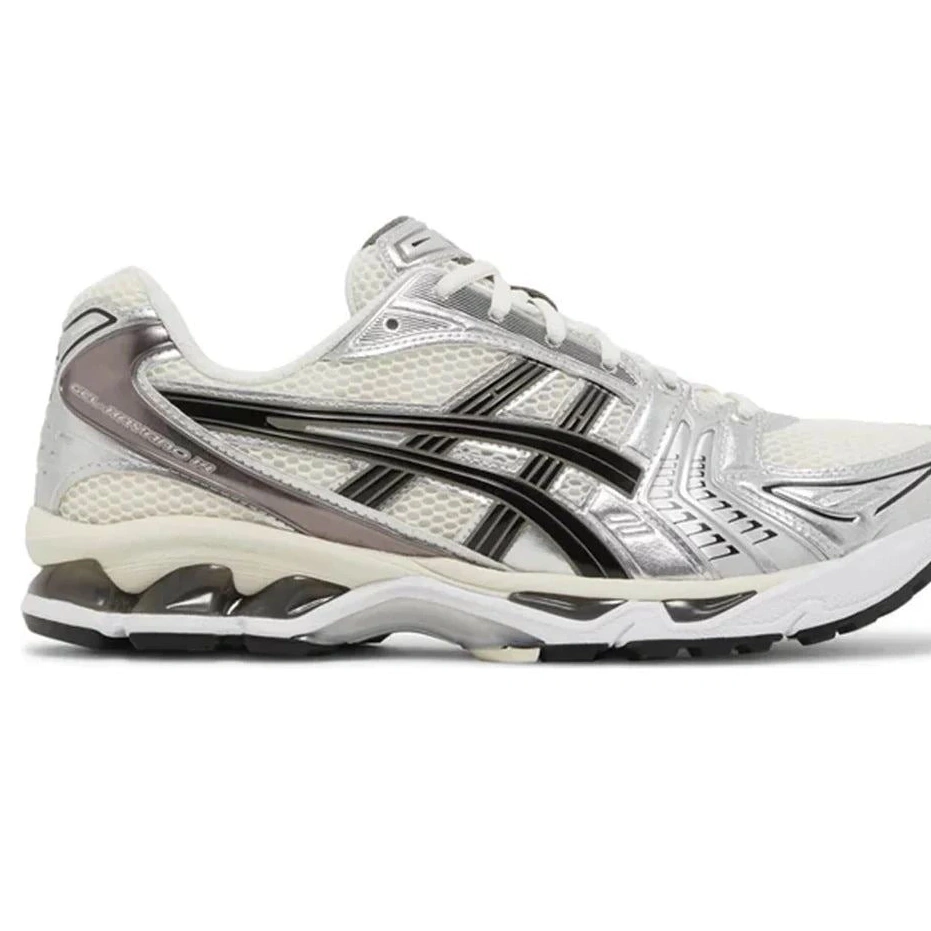 ASICS Metallic Black Plum 14 Cream Gel-Kayano 0812